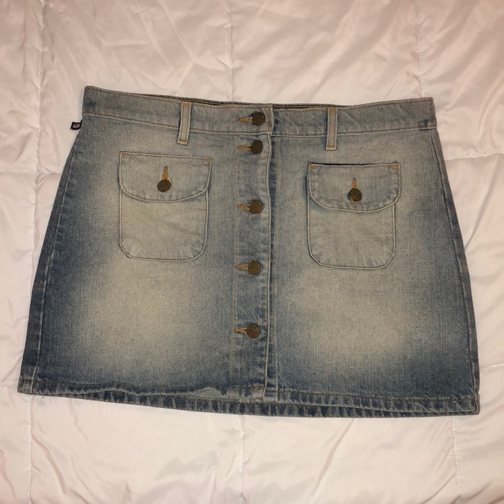 Vintage jean skirt